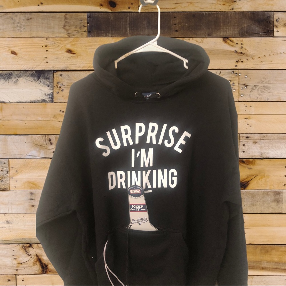 Surprise I'm Drinking Again Hoodie